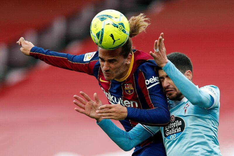 Antoine Griezmann 6 - Clean through on goalkeeper Villar after nine minutes but from a narrow angle. Made three key passes and linked well with Messi but still not involved enough and was taken off after 69 minutes – when he’d had fewer touches than any other player except his goalkeeper. EPA