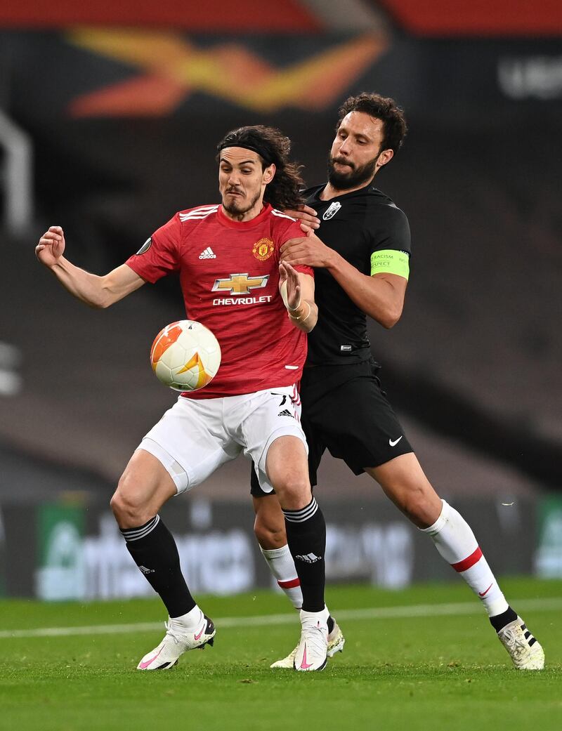 German Sanchez 6 - Looked to organise the defence well but Cavani was given far too much space in the box for the United opener. Cut out a ball that looked destined for James in the 70th minute, but the game looked to be over by then. Getty Images