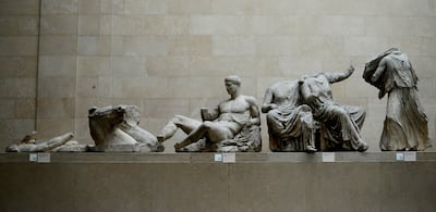 The Parthenon Marbles, also known as the Elgin Marbles, have been on display at the British Museum since 1817. Reuters 