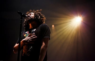 Adam Duritz, lead singer of the Counting Crows, used to work behind the bar at the Viper Room in Los Angeles, California. He would also sometimes sing. Photo: Gtvone