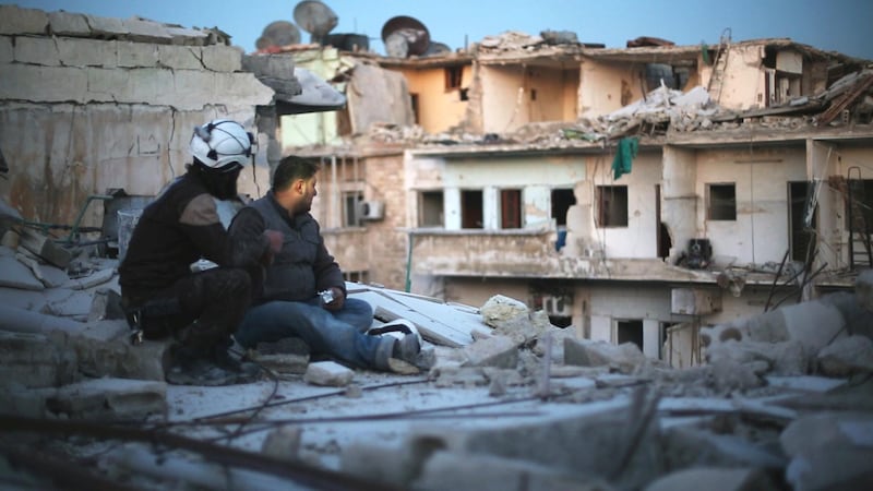 Last men in Aleppo. Courtesy DIFF