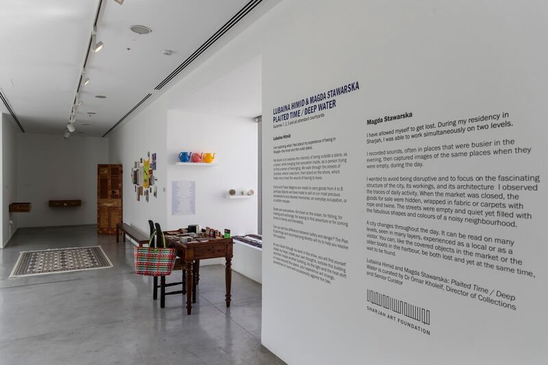 The exhibition runs across three galleries and the courtyards of Al Mureijah Square