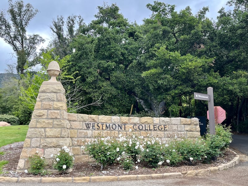 Westmont College, a private liberal arts school in Montecito, just around the corner from the Sussexes' home. Photo: Troy Hooper