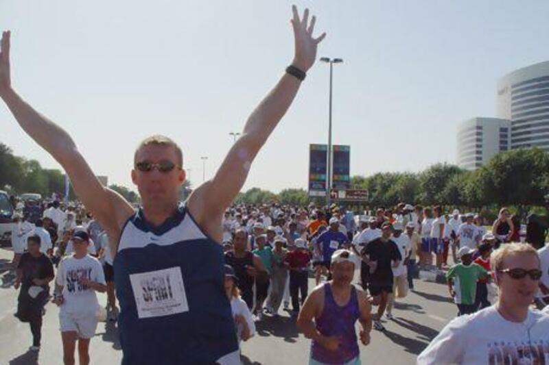The Terry Fox Run in Dubai last year was a great success. Courtesy Dubai Terry Fox Run
