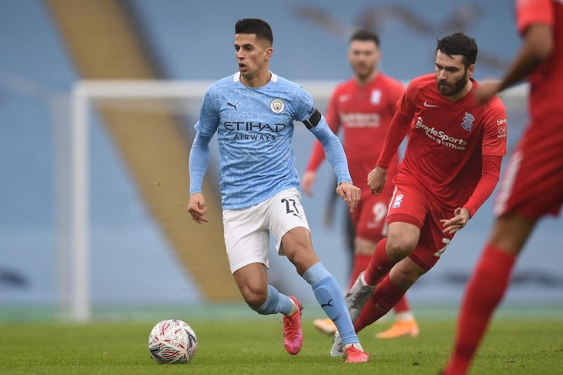 Manchester City's Joao Cancelo. AFP