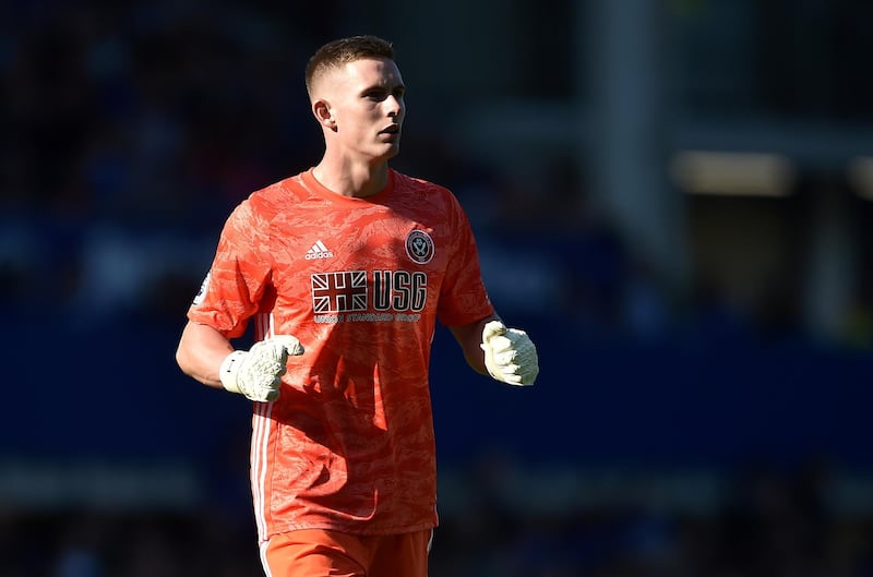 Goalkeeper: Dean Henderson (Sheffield United) – Made a terrific save from Moise Kean as United kept a clean sheet and won away at Goodison Park for their first away victory. Getty Images