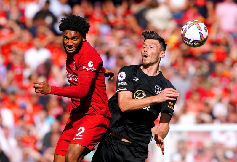 Joe Gomez - 7. The 25-year-old barely worked up a sweat. He had one dubious moment when he dwelt on the ball but he was able to spark attacks by stepping forward and picking his passes. AP