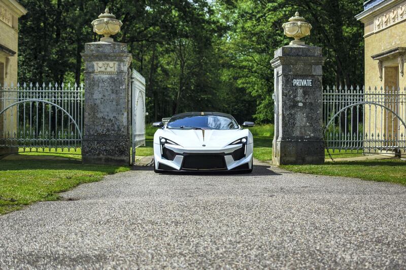 The Fenyr SuperSport at Heveningham Concours. All photos courtesy W Motors
