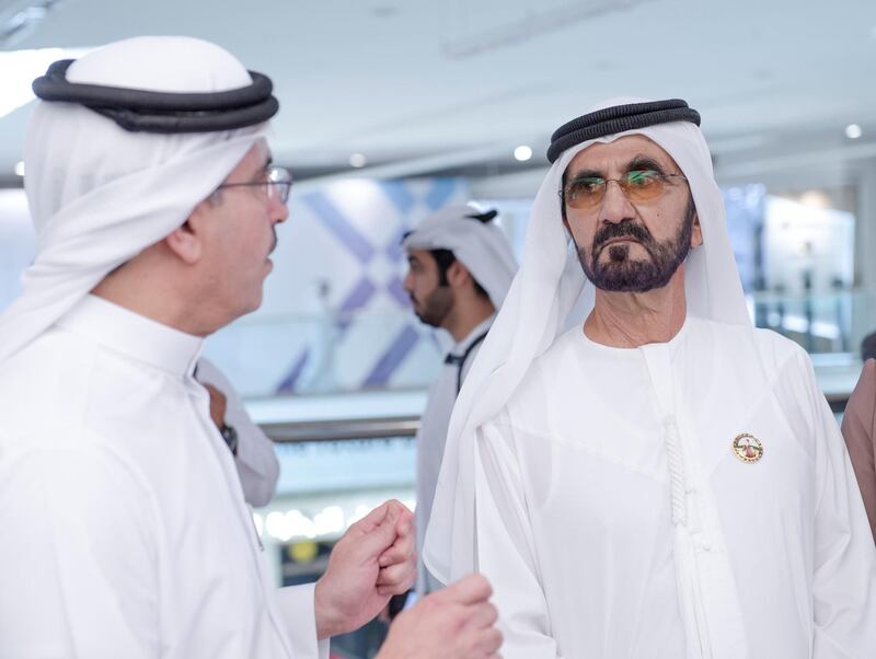 Sheikh Mohammed began 2020 with the creation of a new Dubai Council and a demand for efficiency and results. Courtesy: Wam