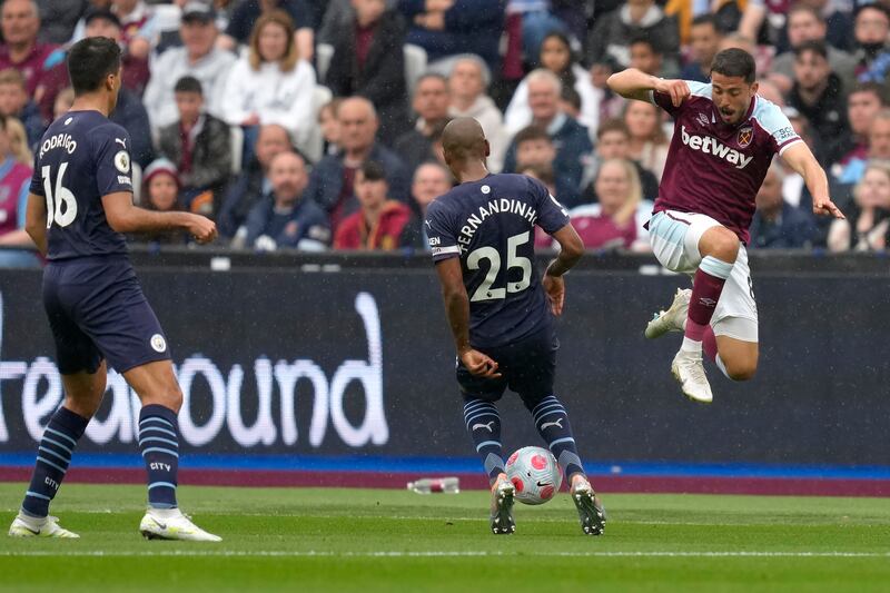 Pablo Fornals – 7 Played an incredible ball over the top to find Bowen in plenty of space in the build-up to West Ham’s opener.  AP