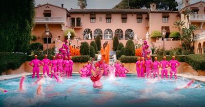 The Hearst Estate hosts a shoot for Beyonce's album 'Black Is King'  