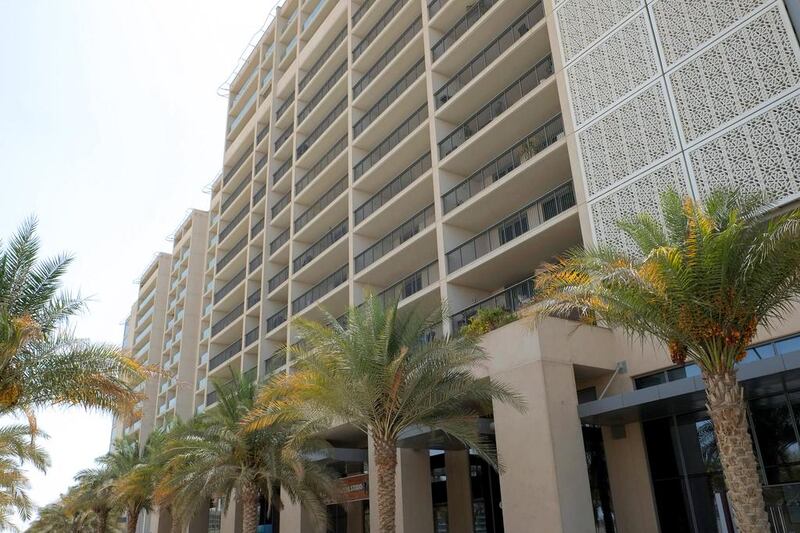 Al Raha Beach high-end apartments: 1BR - Dh115,000 average rental rate, up 4.5% year-on-year. 2BR - Dh161,000 average rental rate, up 3.9% year-on-year. 3BR - Dh205,000 average rental rate, up 2.5% year-on-year. Delores Johnson / The National