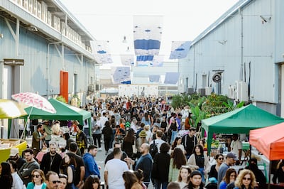There will be an array of food trucks and pop-ups down the avenue throughout the weekend. Photo: Alserkal Avenue