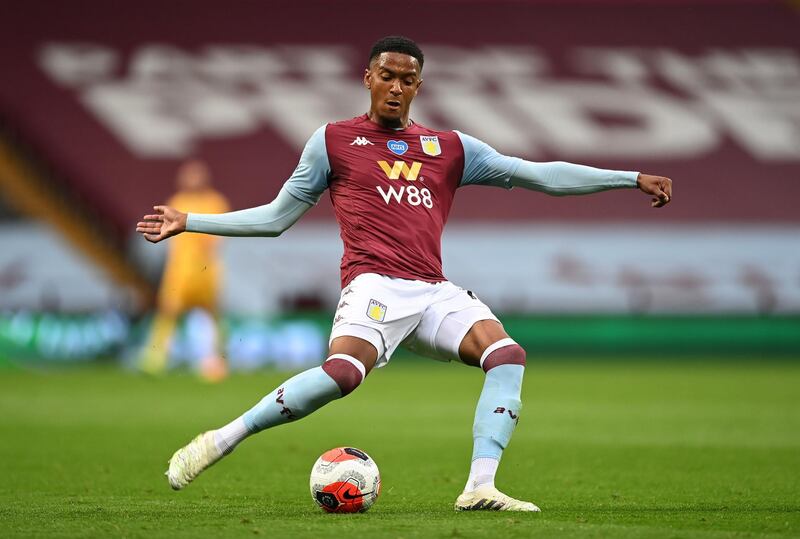 Ezri Konsa - 7: Good performance at centre-half after reshuffle due to Hause injury. Benteke might not be prolific in front of goal nowadays but is still a tricky opponent that Konsa outplayed. Getty