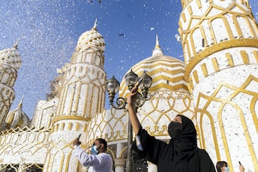 DUBAI, UNITED ARAB EMIRATES. 25 OCTOBER 2020. Global Village celebrates it’s 25th season this year. (Photo: Reem Mohammed/The National) Reporter: Section: