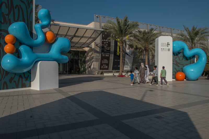 The Arabian Days festival, organised by Abu Dhabi Arabic Language Centre, runs at Manarat Al Saadiyat until December 18. All photos: Vidhyaa Chandramohan for The National