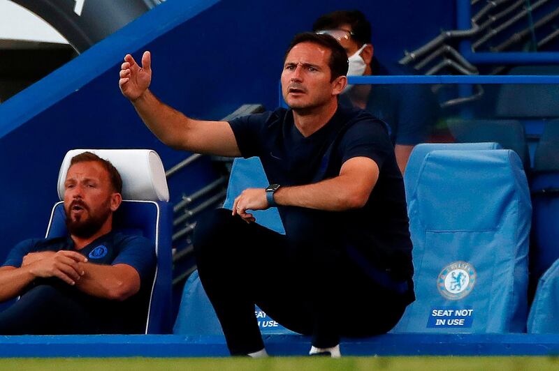 Chelsea' manager Frank Lampard. AFP