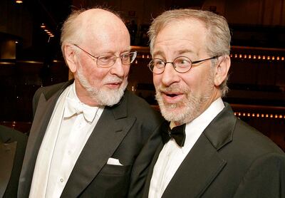 Steven Spielberg’s collaborative relationship with John Williams has its own avenue in Hollywood history. Photo: AP