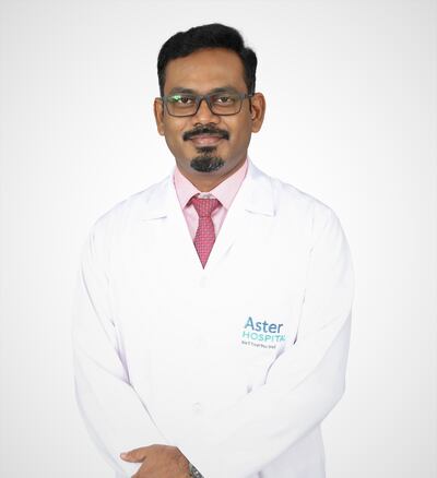 Dr Sivaprakash Rathanaswamy, head of the oncology department at Aster Hospital in Al Qusais, recommends regular screening for cervical cancer and HPV. Photo: Aster Hospital