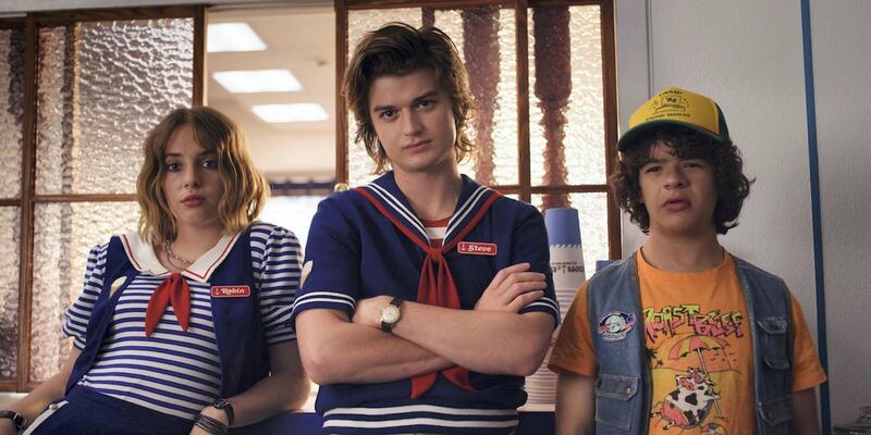 Steve and Dustin's unlikely friendship looks set to continue.  Netflix / Stranger Things 