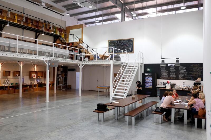 DUBAI, UNITED ARAB EMIRATES, JUNE 10, 2014. Stock image of the interior of the A4 space in the Al Serkal Avenue, Al Quoz. (Photo: Antonie Robertson/The National) Journalist:  Anna Seaman. Section: Arts & Life