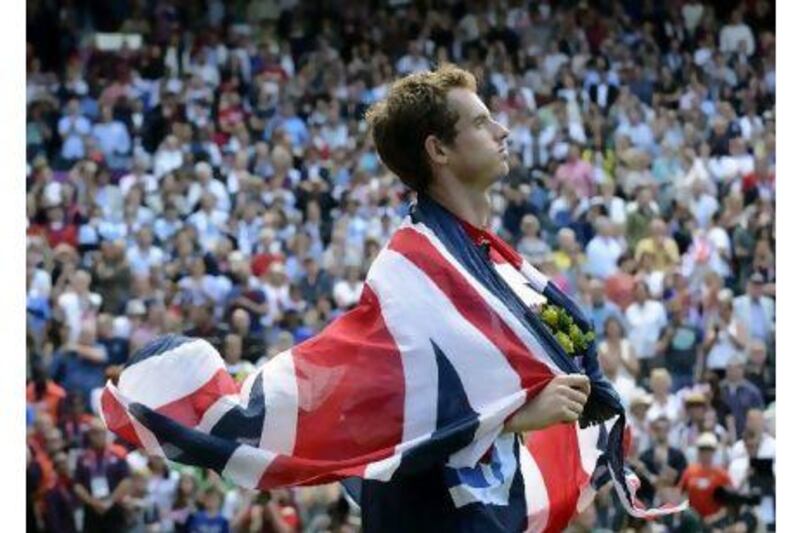 Andy Murray's golden moment finally came at Wimbledon, but in the Olympics and not the grand slam event.