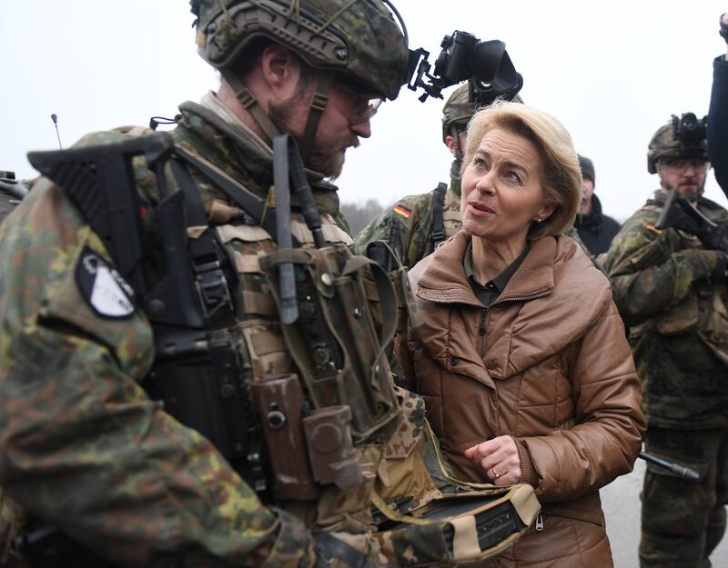 Brussels sources say Ursula von der Leyen will become the next Nato Secretary General, after Jens Stoltenberg's term was extended by year. Getty