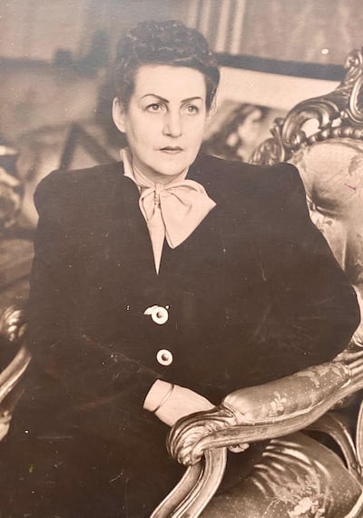 Princess Fahrelnissa Zeid in Istanbul in the 1940s. Courtesy of Princess Majda Ra'ad