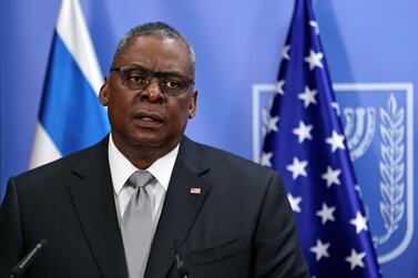 Ukraine and Afghanistan are expected to be priorities for US Secretary of Defence Lloyd Austin, pictured, and Secretary of State Antony Blinken during their trip to Brussels. Reuters