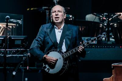 MILAN, ITALY - JUNE 29: Composer Hans Zimmer performs on stage on June 29, 2017 in Milan, Italy. (Photo by Sergione Infuso/Corbis via Getty Images)