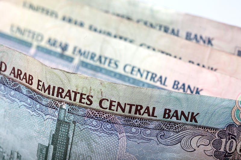 Abu Dhabi, United Arab Emirates, July 31, 2012:  
UAE dirhams. (Silvia Razgova / The National)


