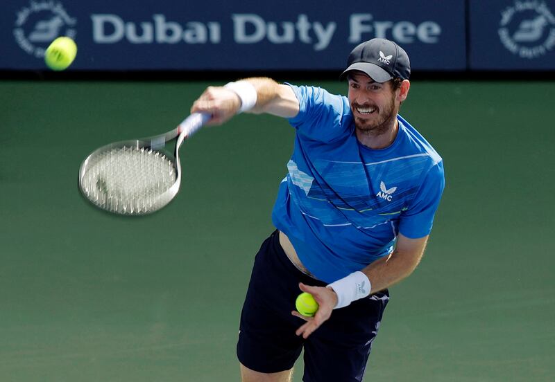 Andy Murray, a former winner of the Dubai Duty Free Tennis Championships, is back for the 2024 tournament. Reuters