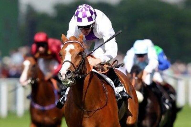 Unbeaten in five races, Dawn Approach will be ridden by Kevin Manning for the Dewhurst Stakes race at Newmarket today.