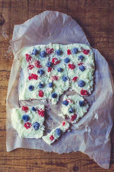 Yogurt bark 