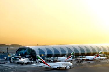 Two incoming flights - from Singapore and Delhi - were diverted away from Dubai International on Sunday. Courtesy: Emirates