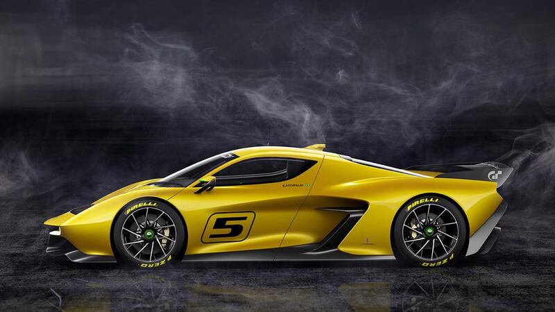 The new hypercar, the first from F1 race ace Emerson Fittipaldi's company - the Fittipaldi EF7 Vision Gran Turismo by Pininfarina - has been unveiled at the Geneva Motor Show today. Courtesy : Fittipaldi Motors