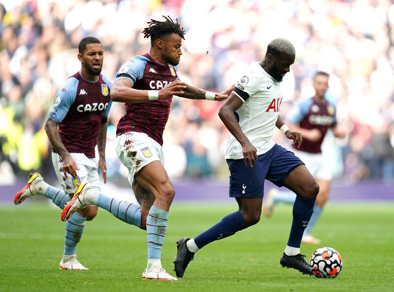 Tanguy Ndombele – 7. An encouraging afternoon for the French midfielder whose time at Spurs has been predominantly frustrating. His final ball was still lacking but he had a positive influence on the game. PA