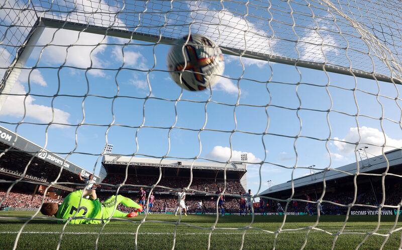 Chelsea's Conor Gallagher scores the winner. Reuters