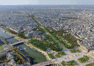 Organisers of the Paris Olympics have emphasised plans to clean up the Seine and protect local wildlife in a sustainability drive. AFP 
