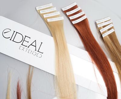 Tape extensions need to be adjusted every six to eight weeks. Courtesy Eideal