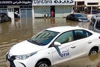 How heavy flooding has caused havoc for people in Sharjah