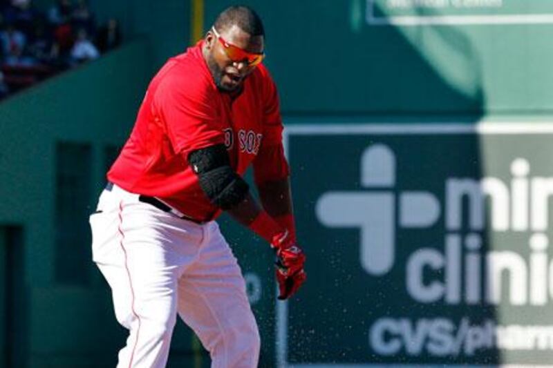 September has left David Ortiz and his Boston Red Sox teammates frustrated.