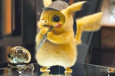 Ryan Reynolds voices the titular character in the upcoming 'Pokemon Detective Pikachu'. Courtesy Shooting Stars UAE