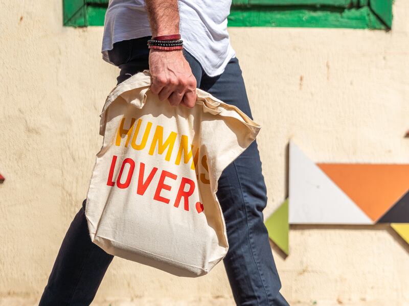 A tote bag by Beirut, Je T'aime. Photo: Dubai Design Week