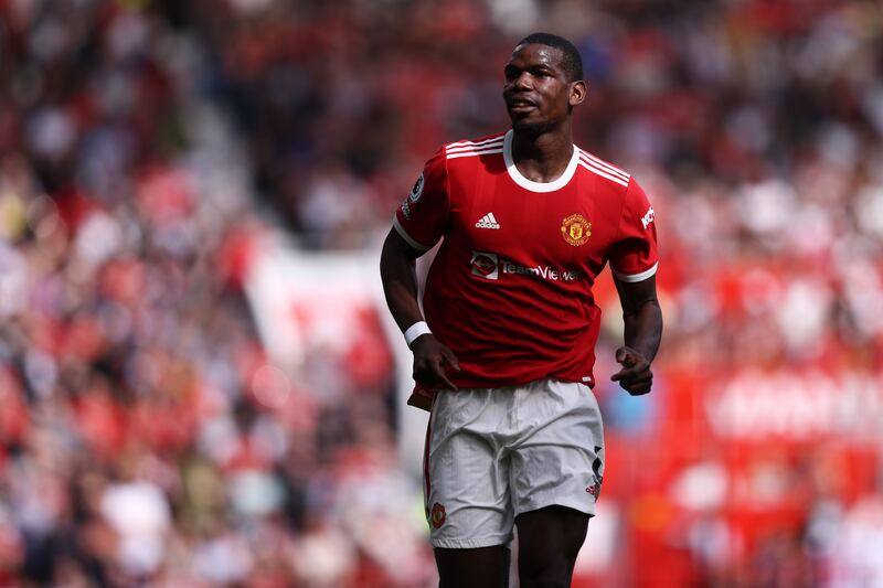 Paul Pogba of Manchester United. Getty