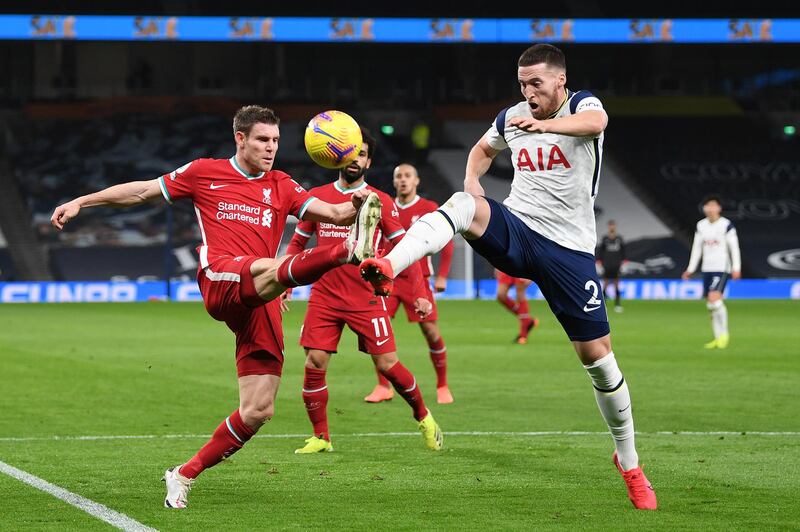 Matt Doherty - 3. The Irishman was turned way too easily by Mane for the second goal. He was awful when out of position at left wing back and nearly as bad when switched to the right. Getty