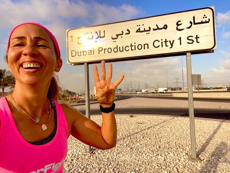 Yasmine Salaam has run on nearly every road in Dubai. All photos: Yasmine Salaam