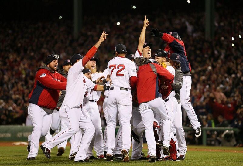 The Boston Red Sox have won eight World Series titles in team history. Rob Carr / Getty Images / AFP
