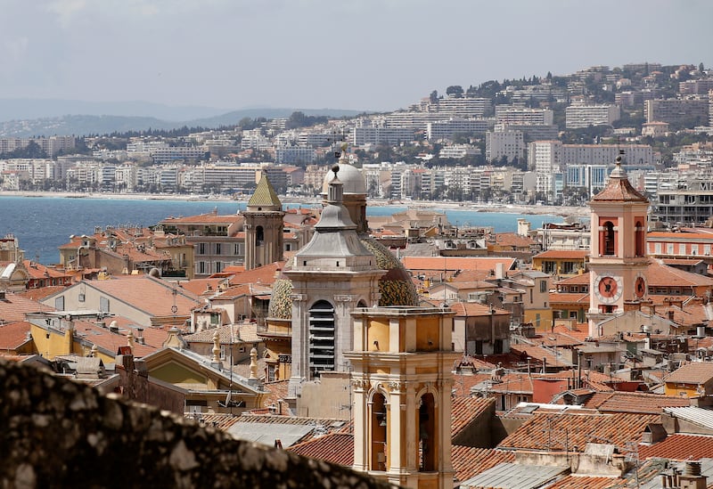 Nice is the capital of the Alpes-Maritimes region on the French Riviera. EPA
