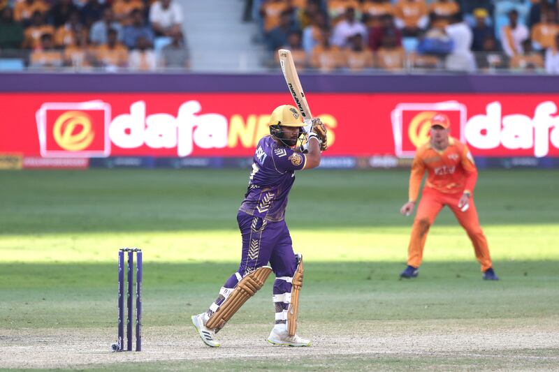 Alishan Sharafu has played an integral part in guiding the Abu Dhabi Knight Riders to the knockout stages of the ILT20 Season 2. Photo: ILT20